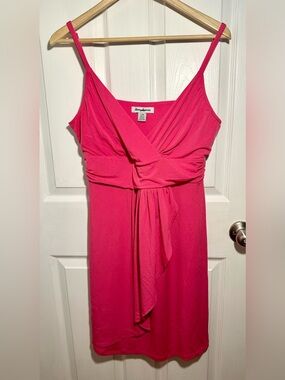 Tommy Bahama Fuchsia Island Cays Wrap Style Dress - Size Large